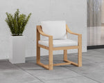 Tahiti Dining Armchair - Stinson White