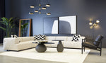 Gilmore Lounge Chair - Black  Black Leather