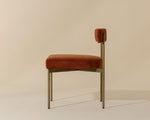 Seneca Dining Chair - Antique Brass  Danny Rust