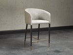 Asher Counter Stool - Flint Grey / Napa Taupe