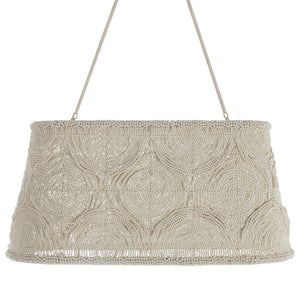 Gabby - Angelina Wood Winter White Chandelier - SCH-175459