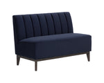 Kosovo Banquette - Brown  Abbington Navy