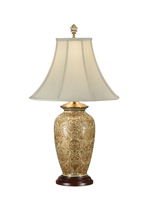 Wildwood Gold Damask Lamp - 9044