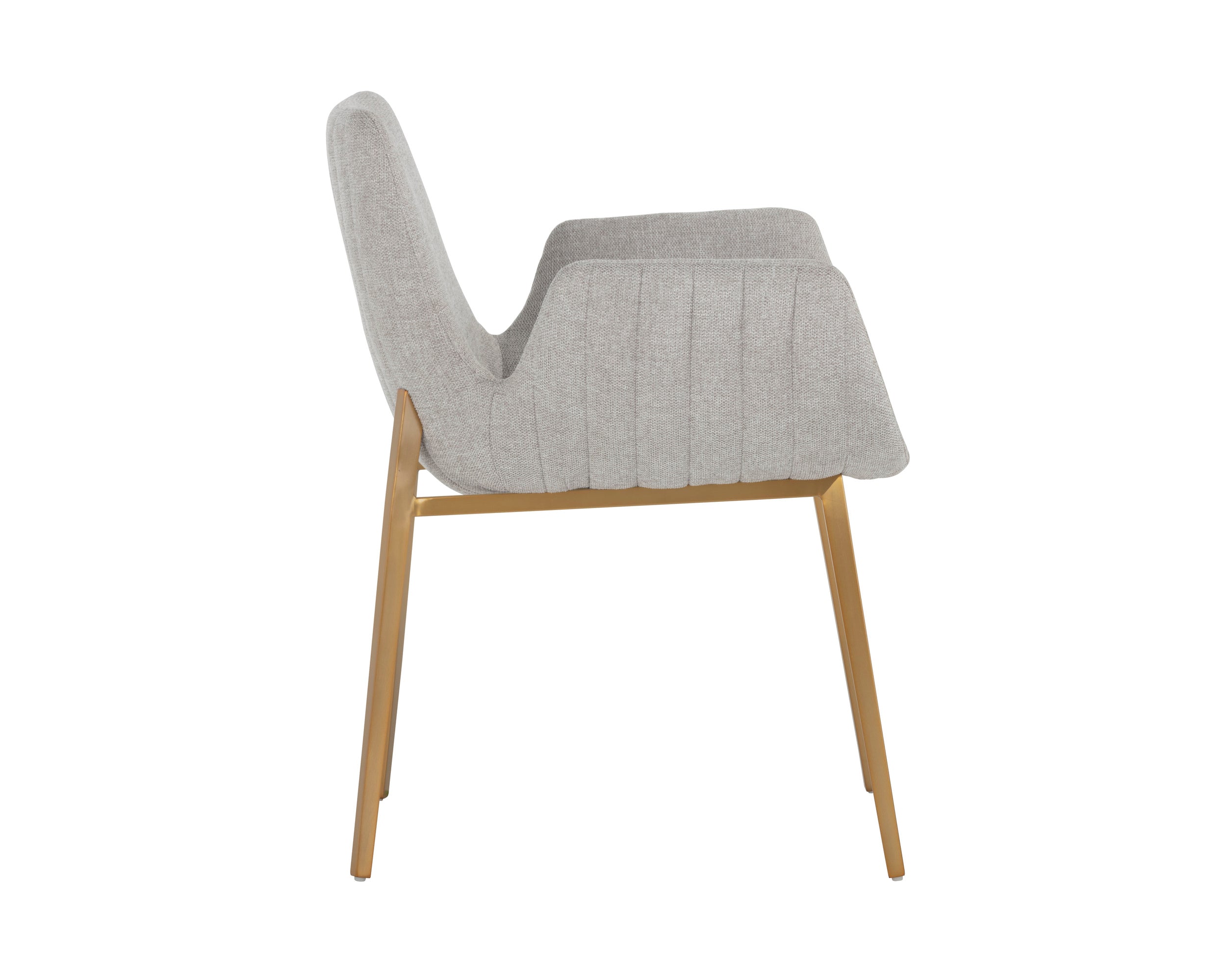 Lucano Dining Armchair - Belfast Heather Grey