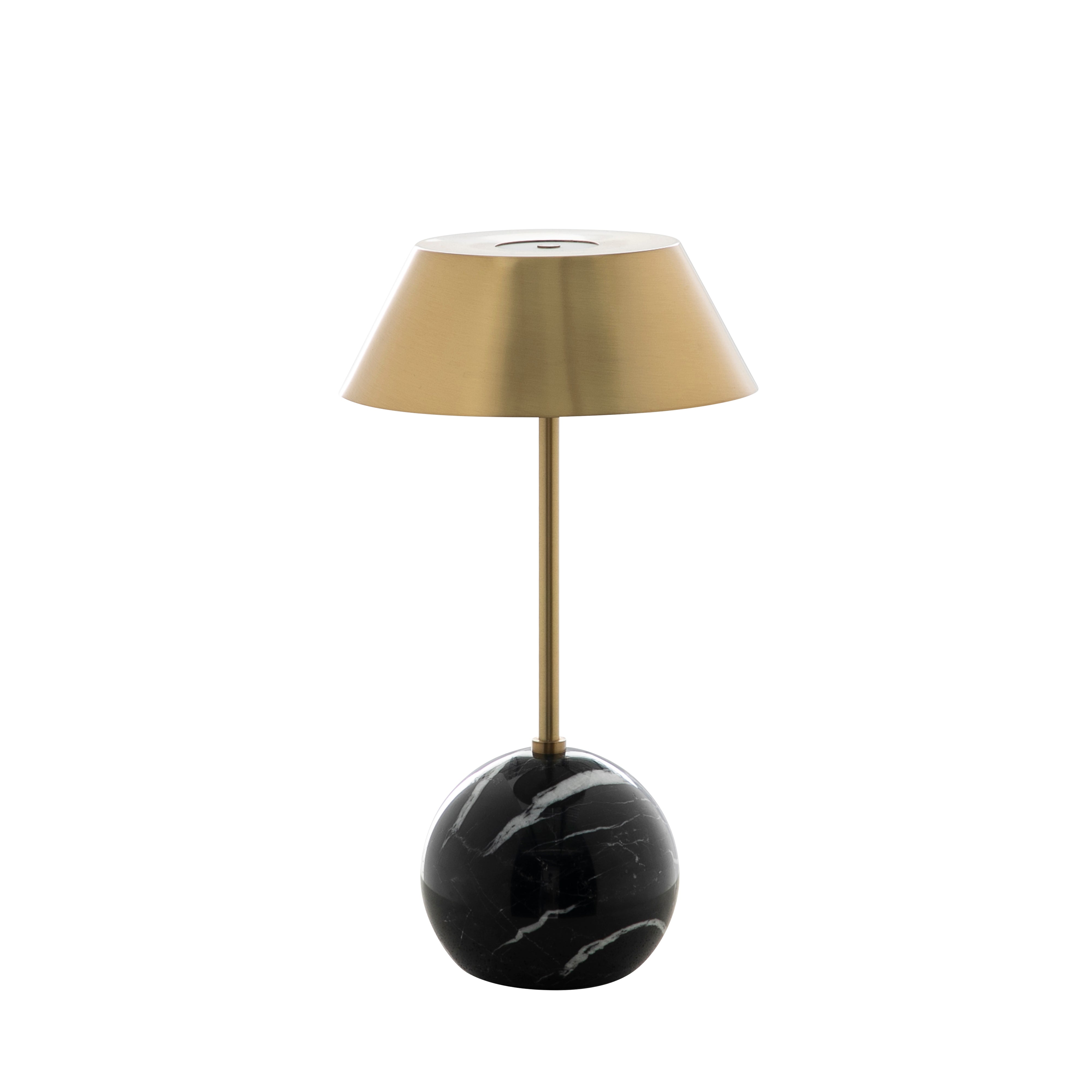 Antique Brass/Nero Marquina Black