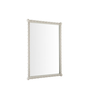 Gabby - Beau Rectangle Accent Mirror - Antique White - SCH-175137