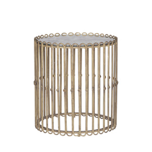 Gabby - Beatrice Iron Round Pedestal Side Table - SCH-220120