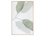 Calm Reflection (Set Of 2) - 40" X 50"  Natural Floater Frame