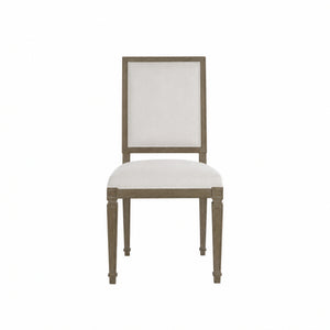Gabby - Danielle Oak Square Back Dining Chair - Burnished Sunbrella Linen Dove - SCH-560-S300-F03