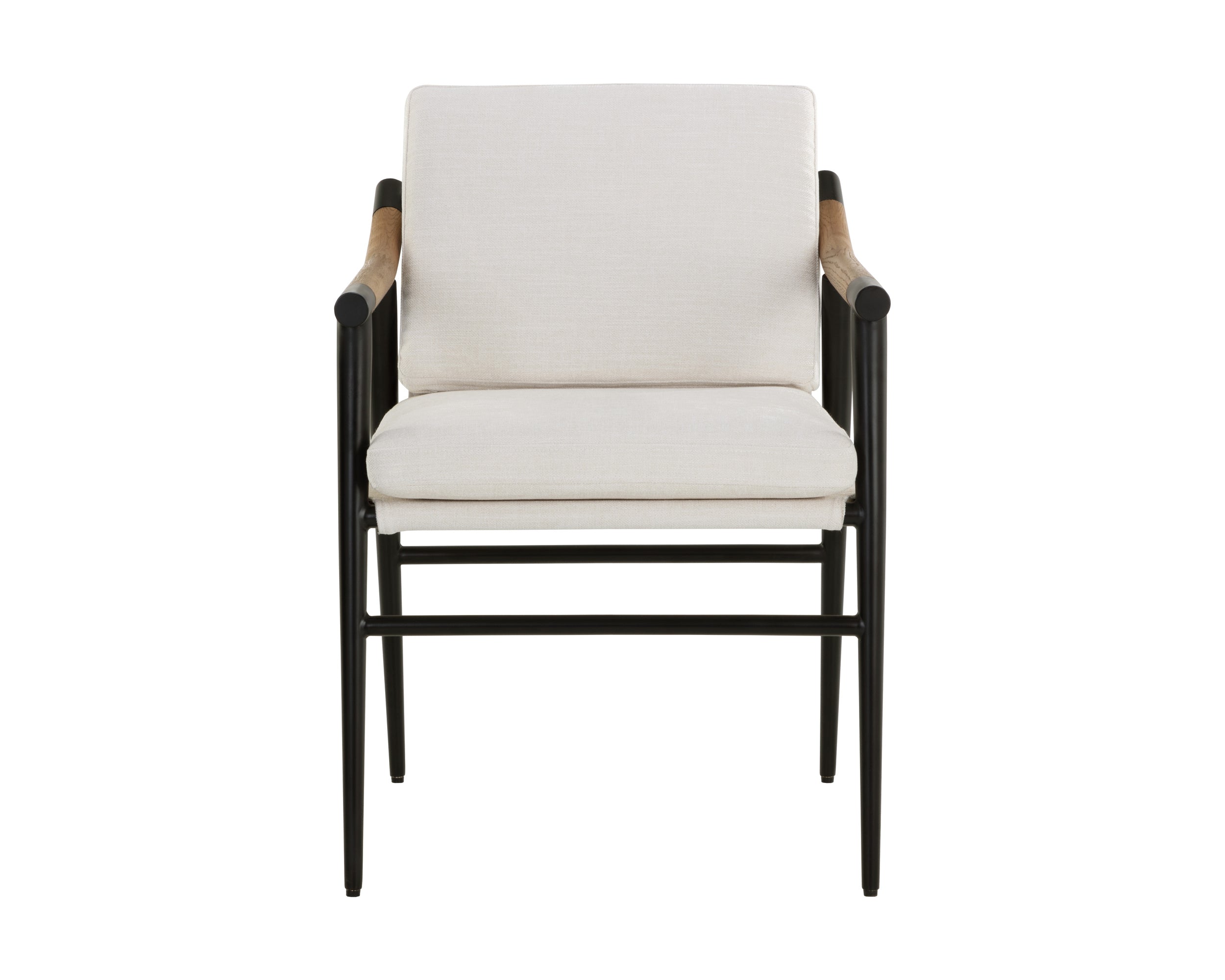 Meadow Dining Armchair - Heather Ivory Tweed