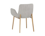 Lucano Dining Armchair - Belfast Heather Grey