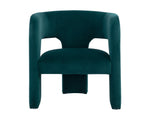 Isidore Lounge Chair - Meg Teal