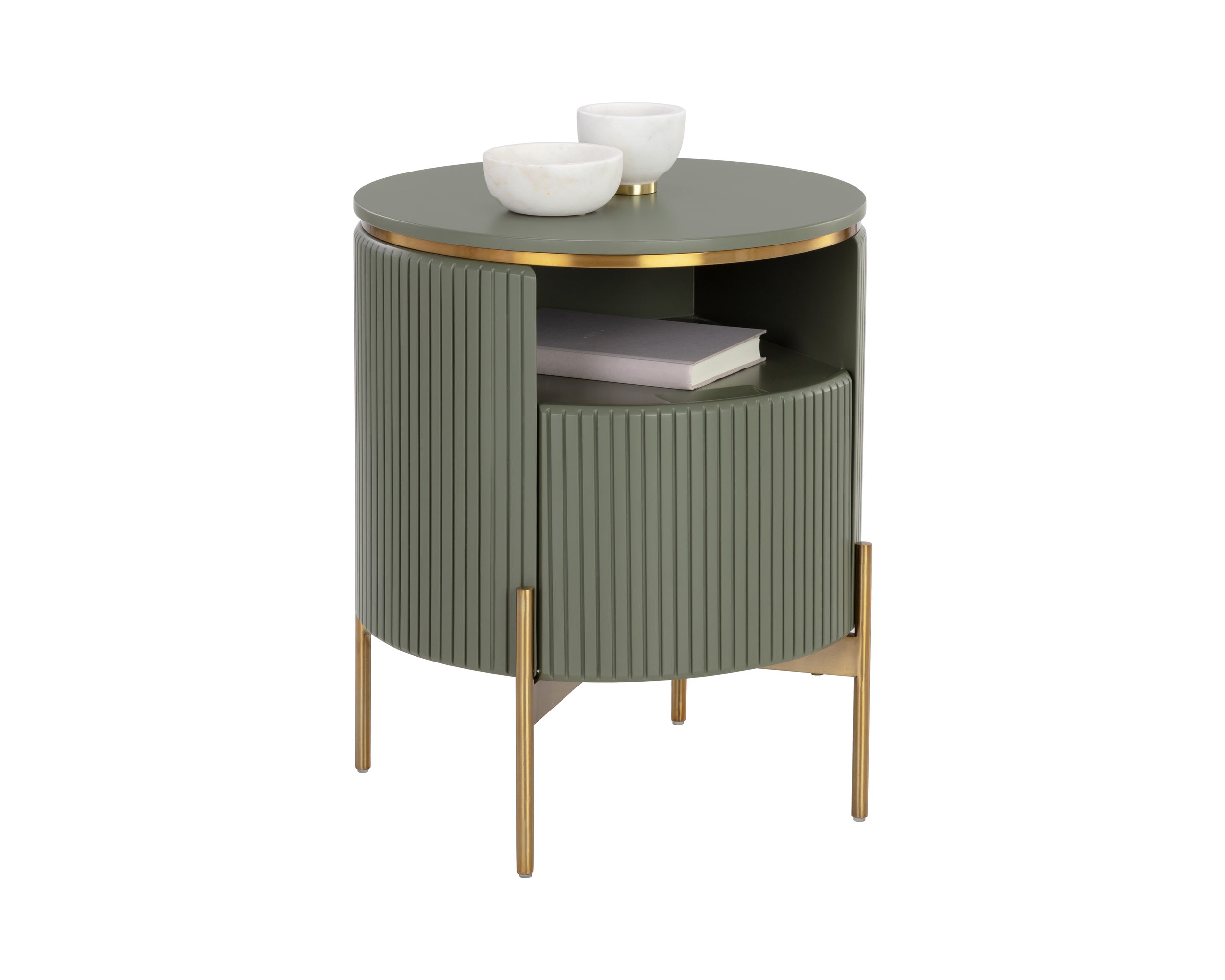 Paloma End Table - Sage Green