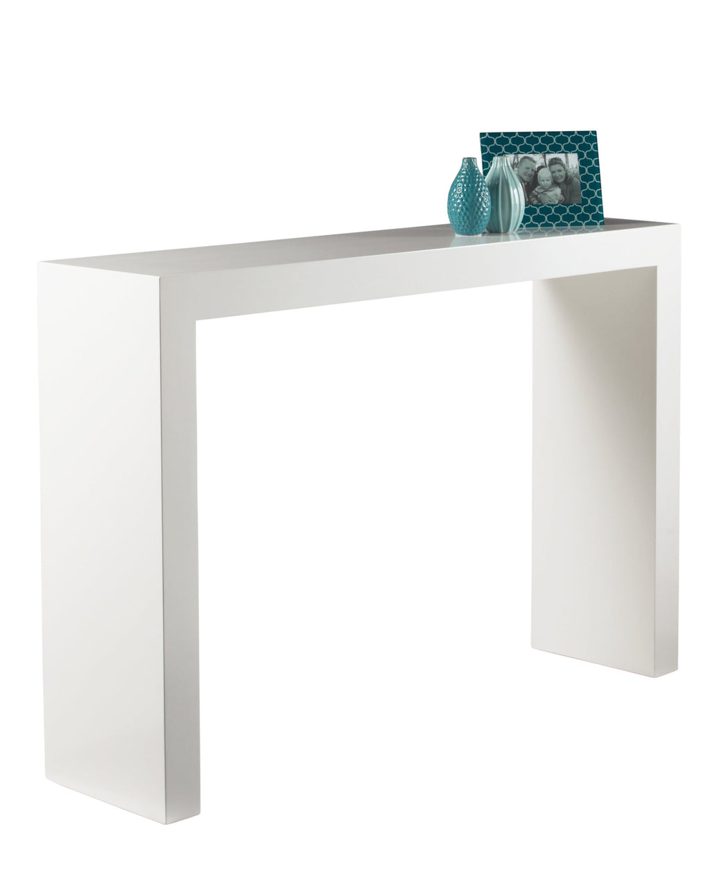 Arch Console Table - High Gloss White