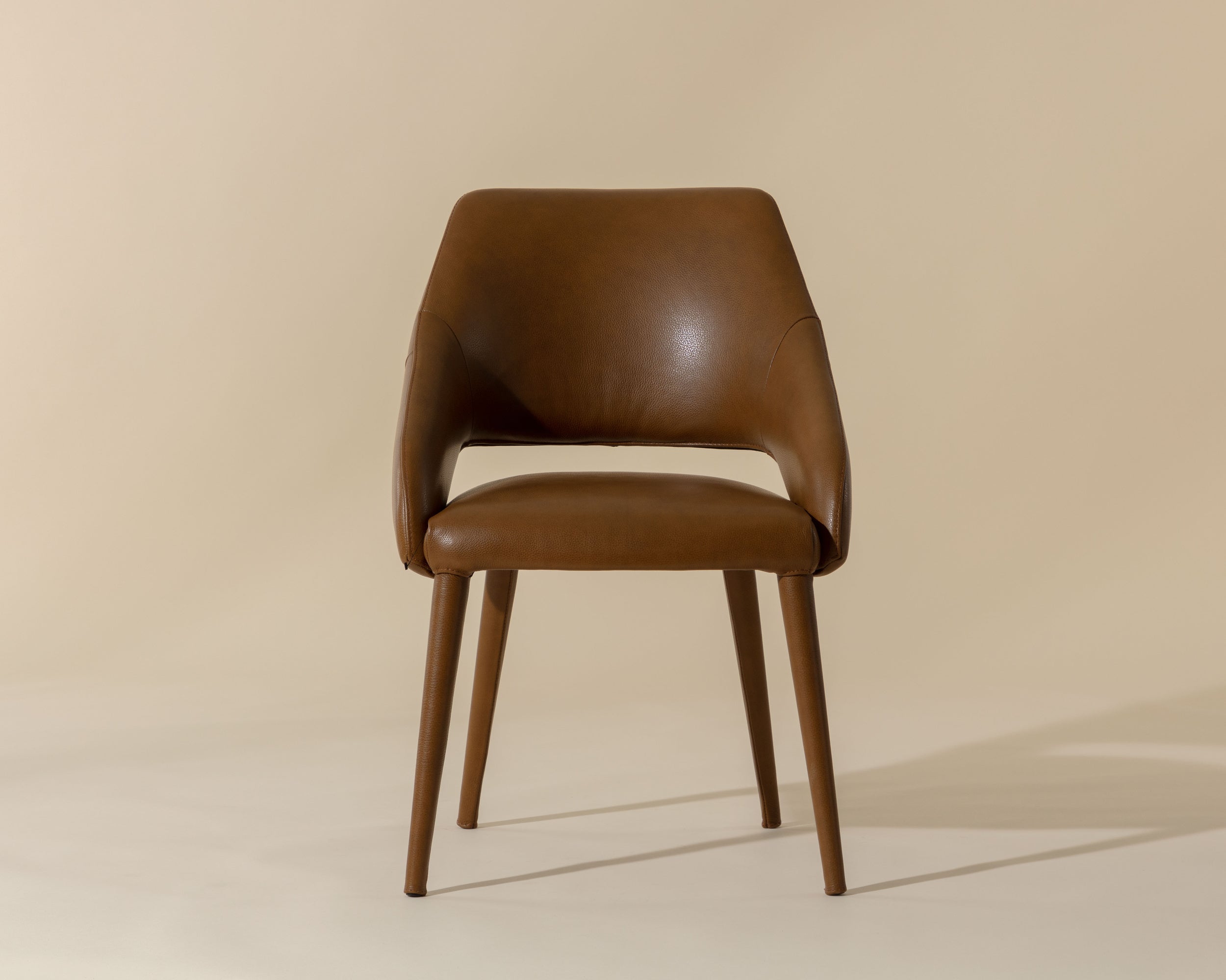 Galen Dining Chair - Missouri Cognac Leather