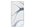 Meditation (Set Of 3) - 30" X 60"  Silver Floater Frame