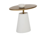 Kadin Side Table - White