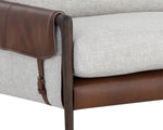 Mauti Sofa - Brown  Vault Fog / Bravo Cognac