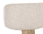 Rickett Dining Chair - Weathered Oak  Dove Cream