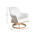 Natural/Linen Wicker