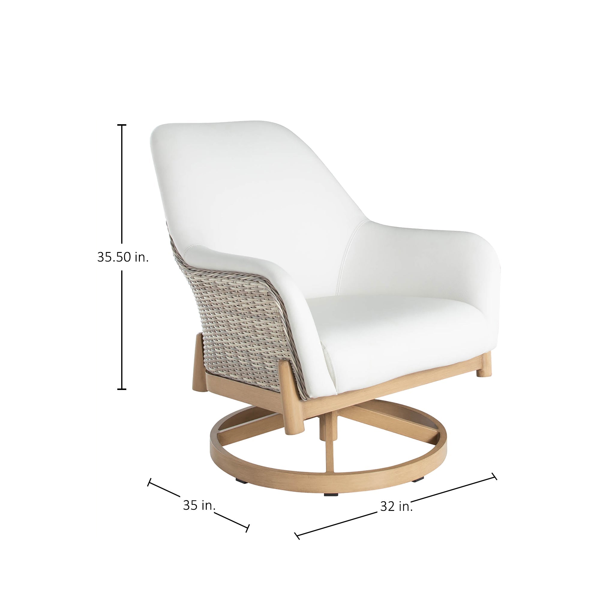 Natural/Linen Wicker