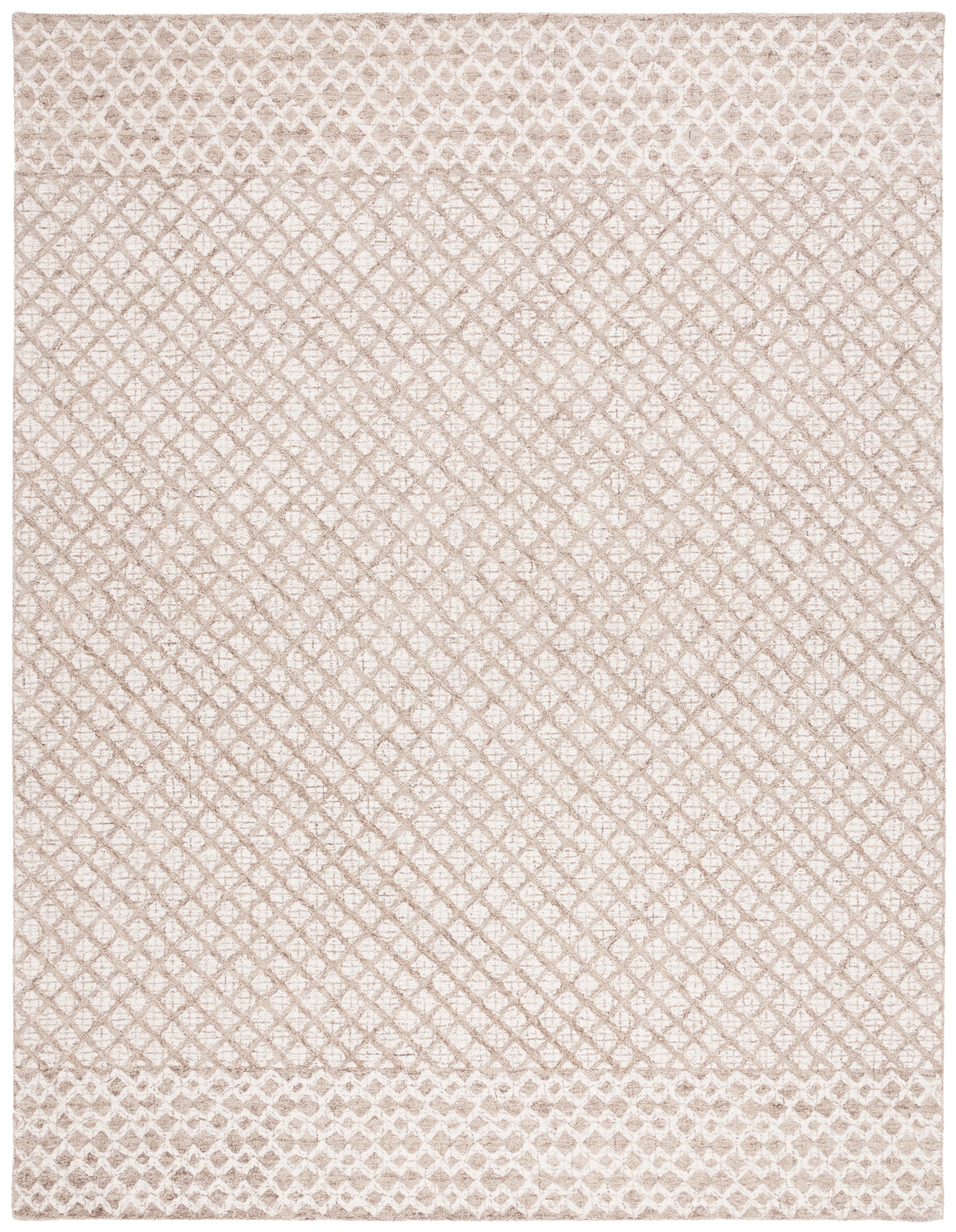 Safavieh Abstract 203 Rug, ABT203 - Ivory / Brown