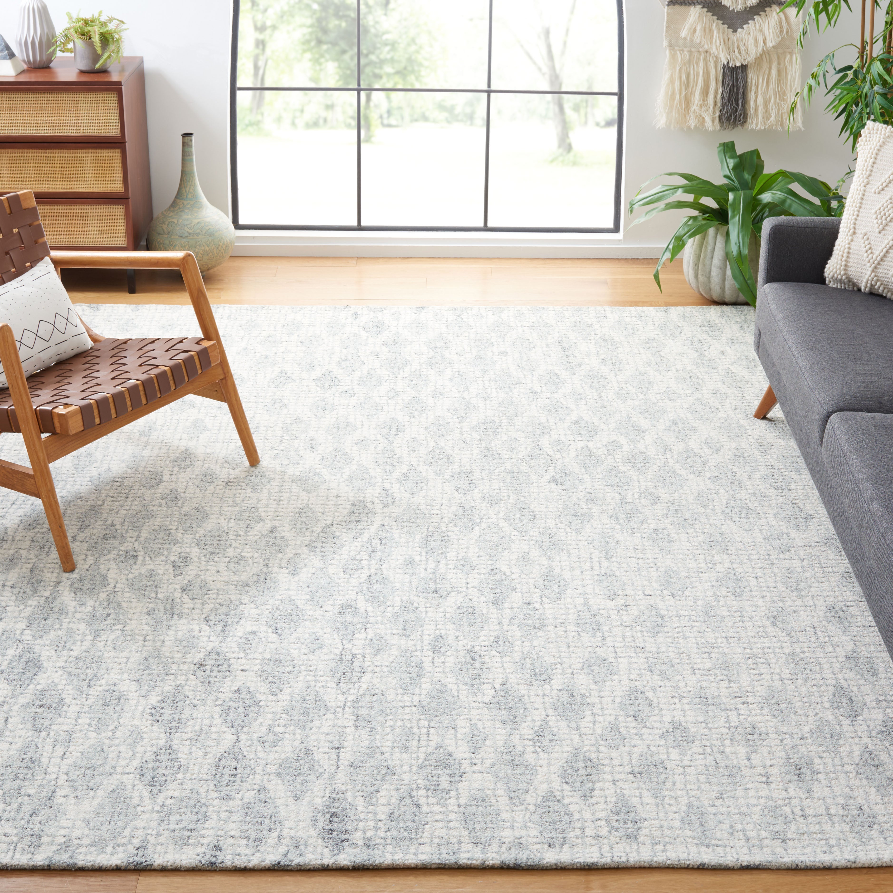 Safavieh Abstract 206 Rug, ABT206 - Grey / Ivory