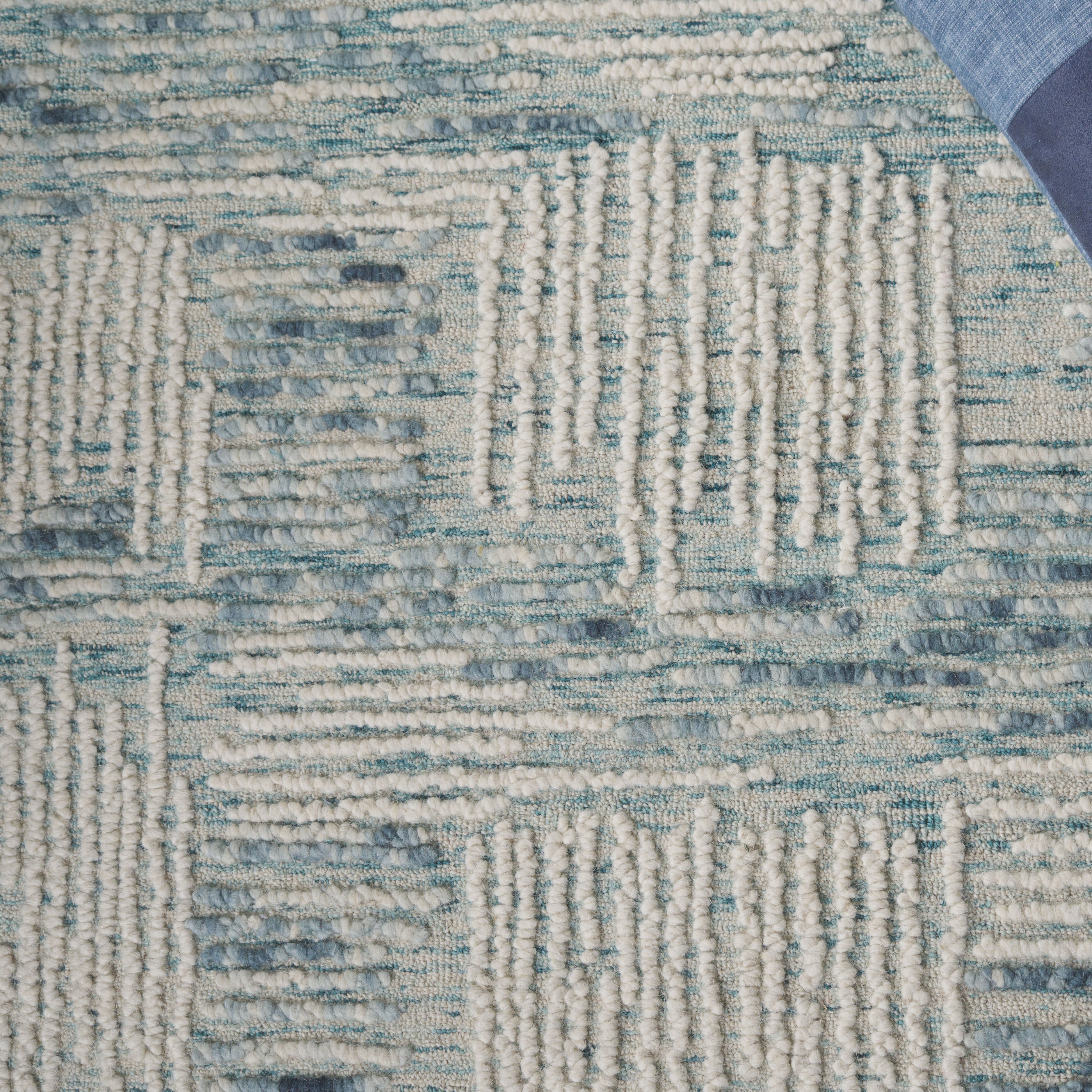 BLUE / IVORY
