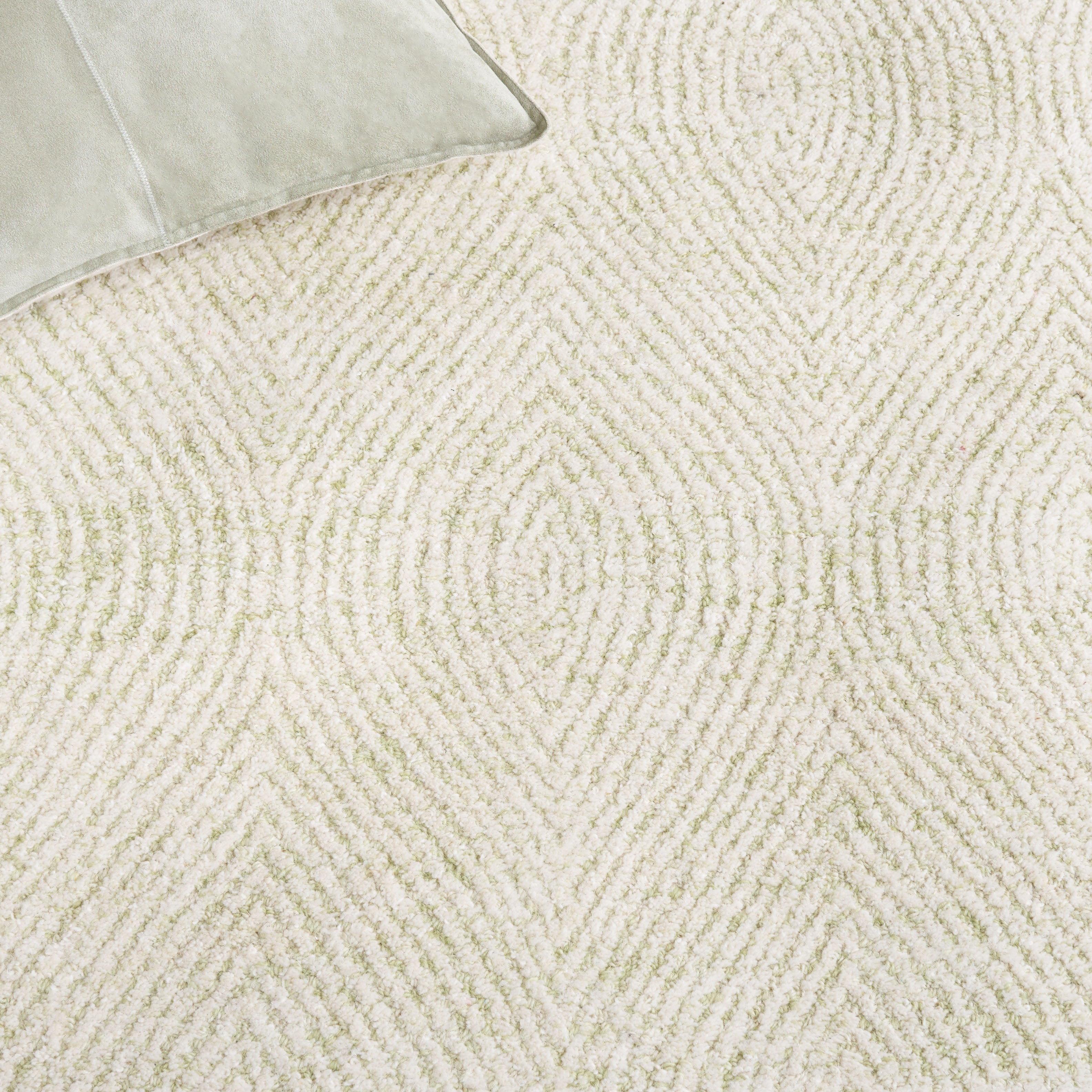 GREEN / IVORY