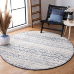 Safavieh Abstract 343 Rug, ABT343 - Blue / Ivory