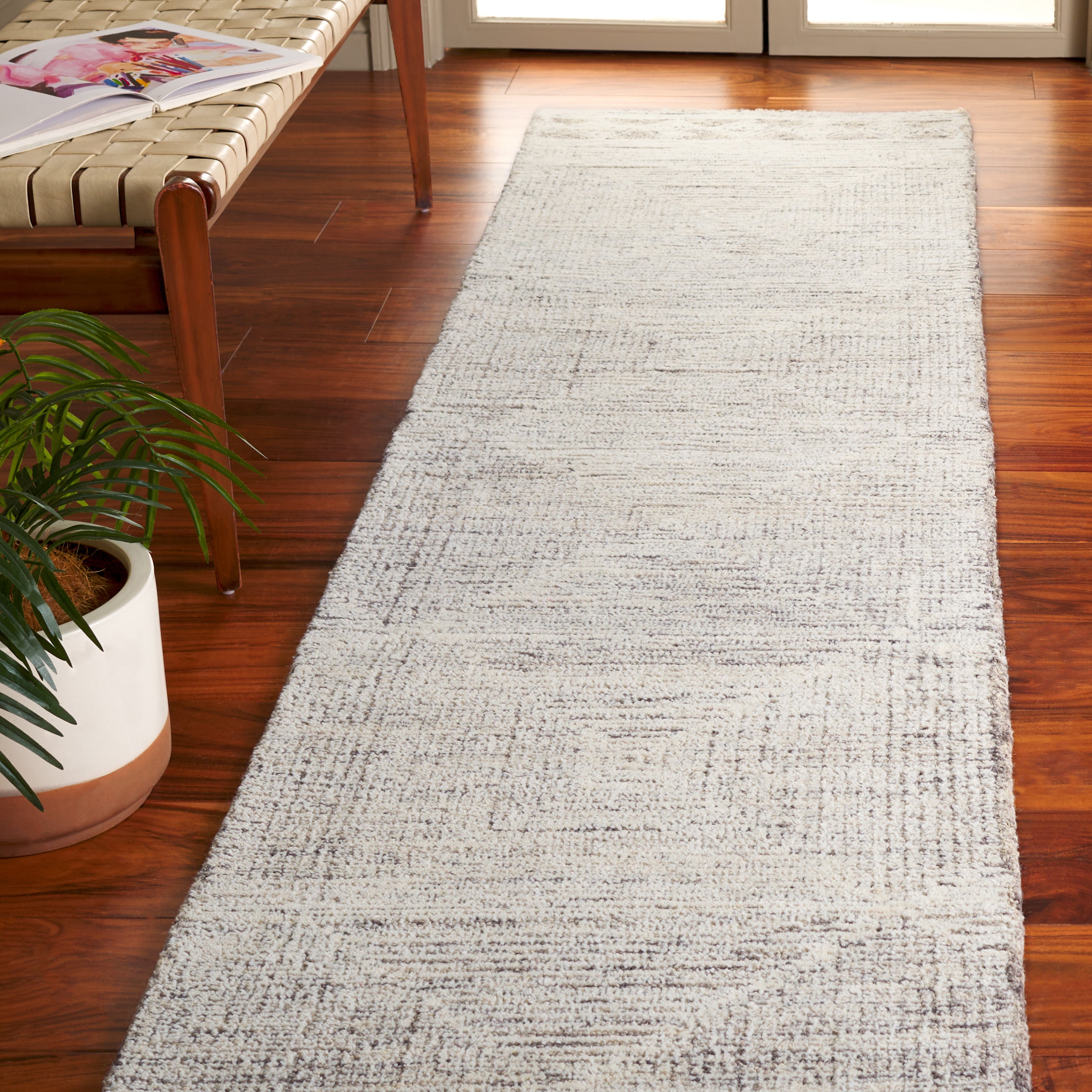Safavieh Abstract 349 Rug, ABT349 - Ivory / Grey