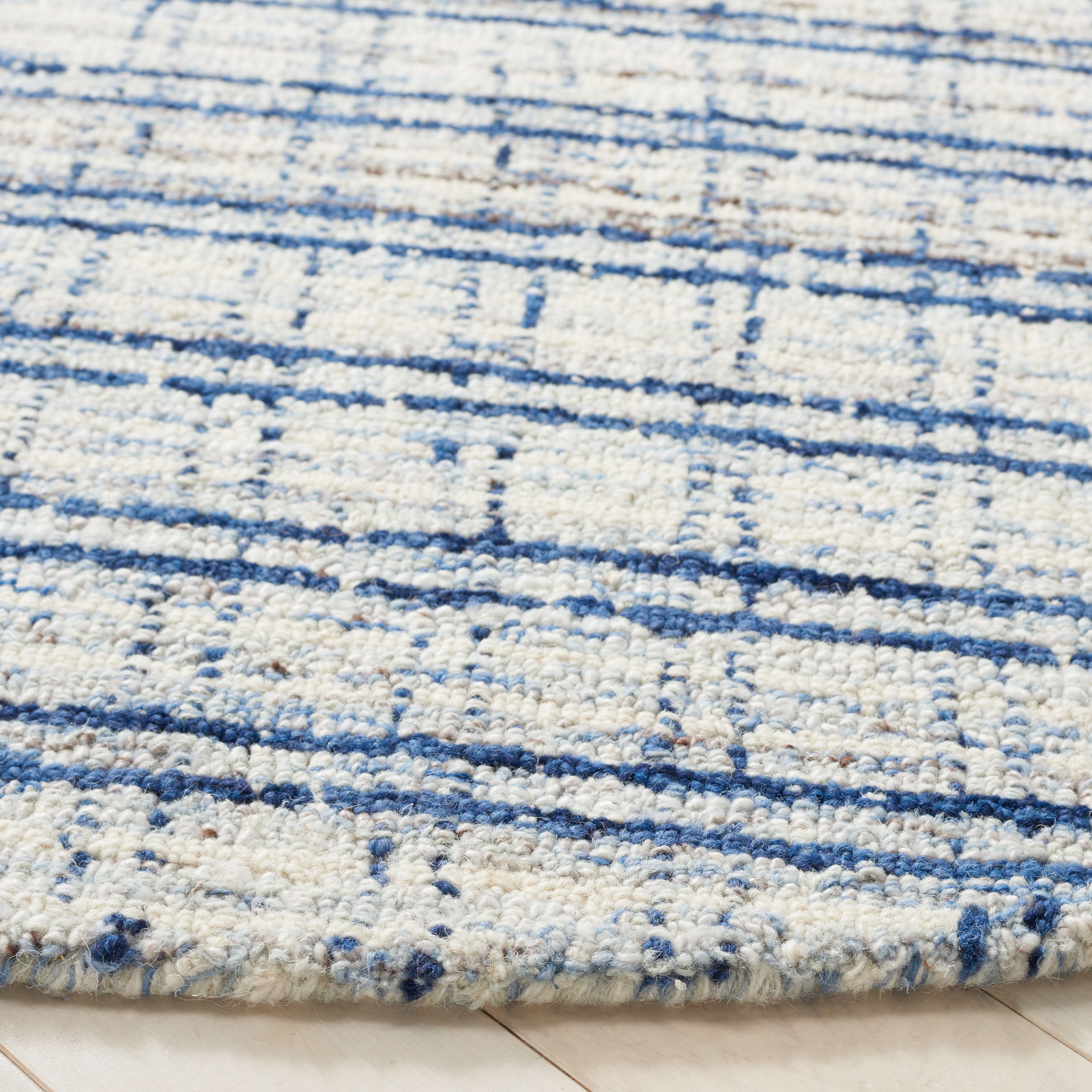 BLUE / IVORY