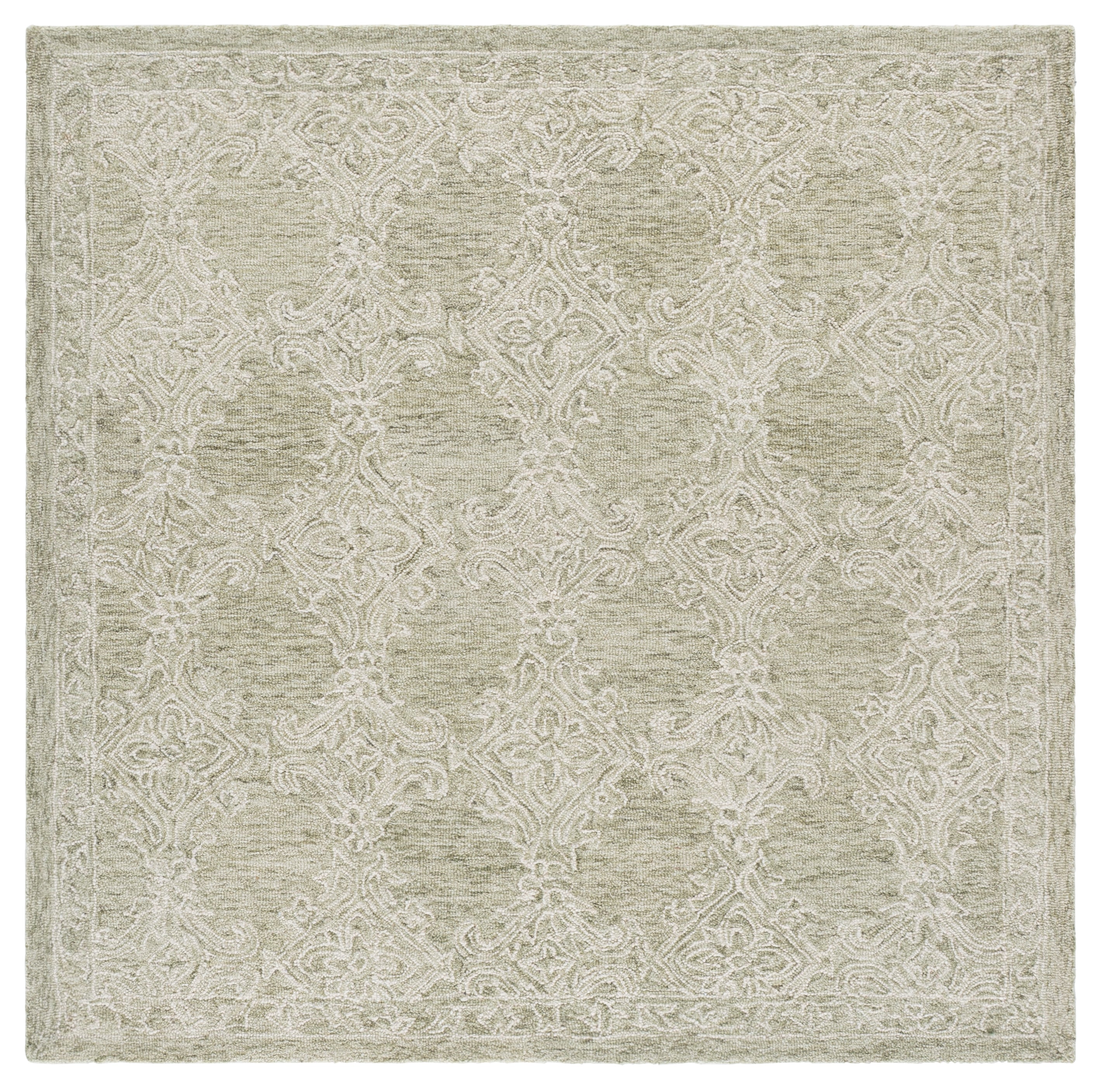 GREEN / IVORY
