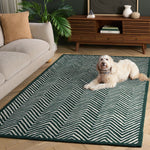 GREEN / IVORY