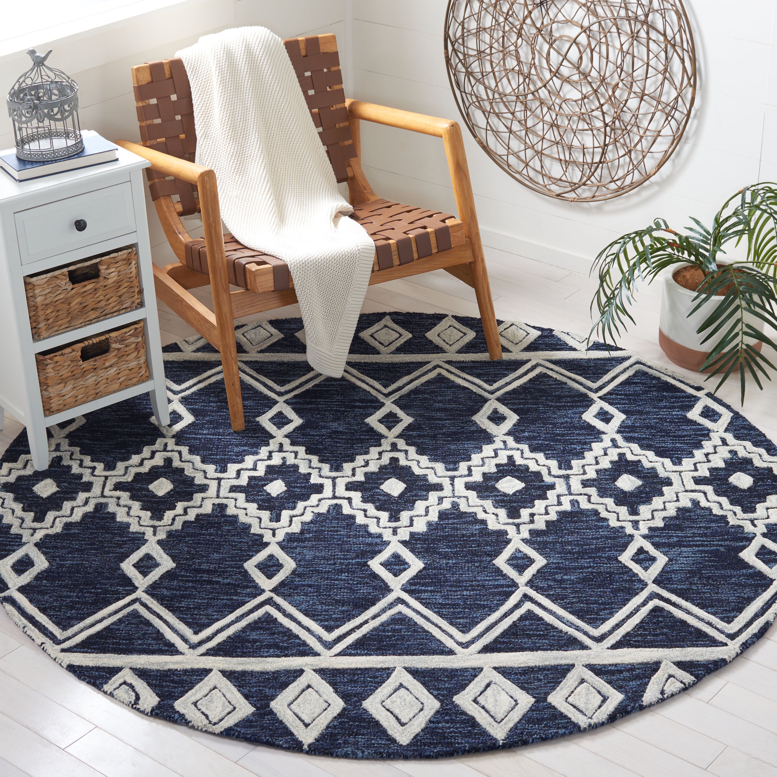 NAVY / IVORY