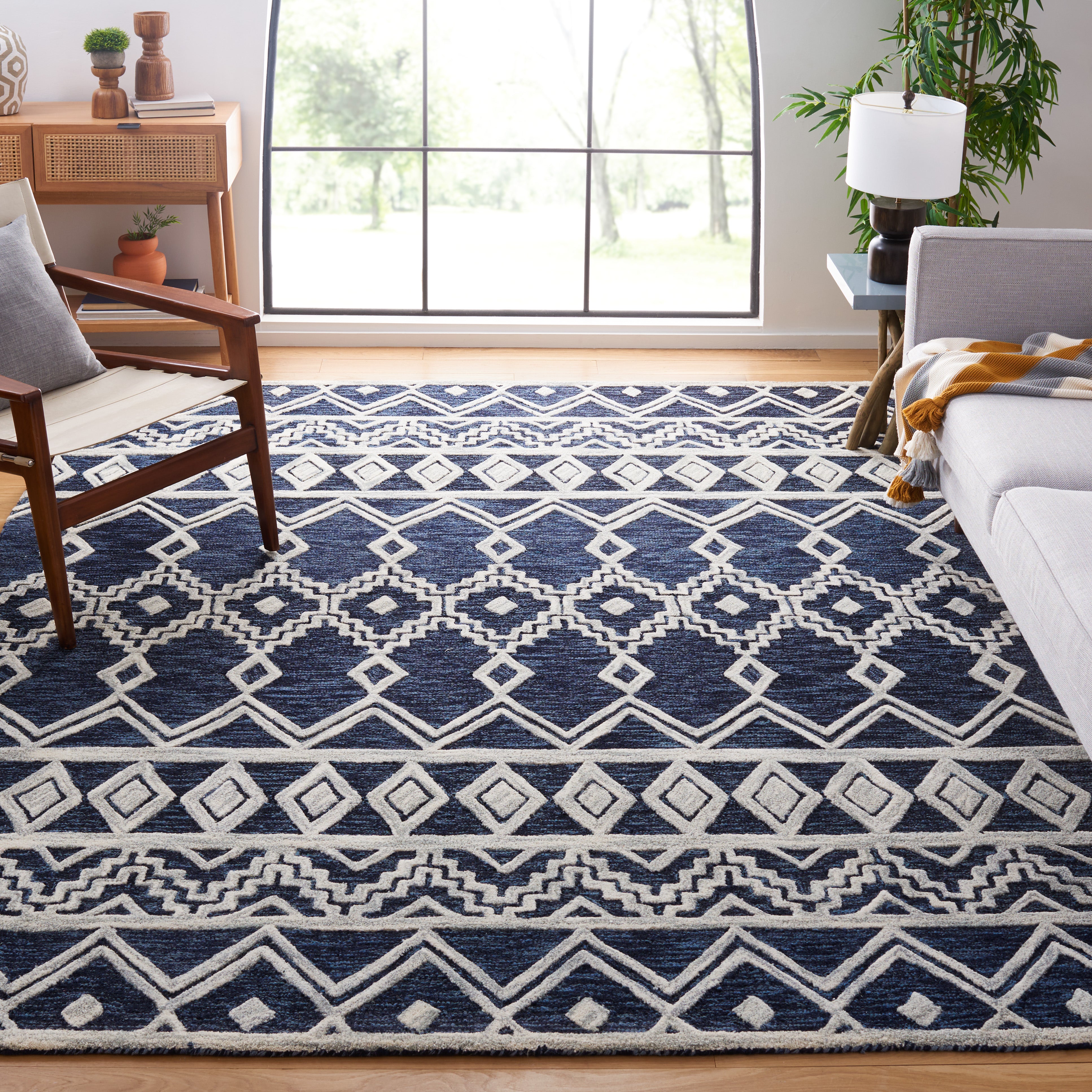 NAVY / IVORY