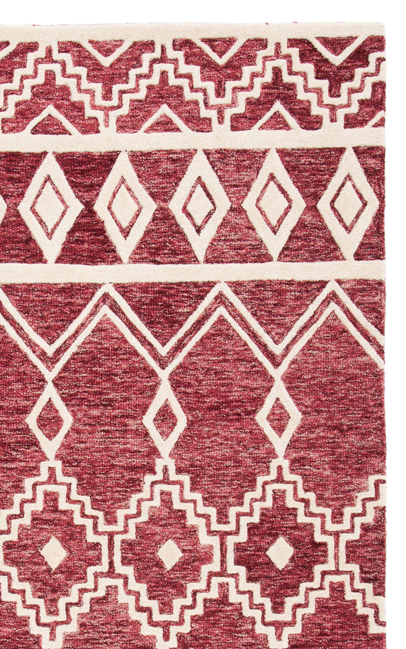 RED / IVORY