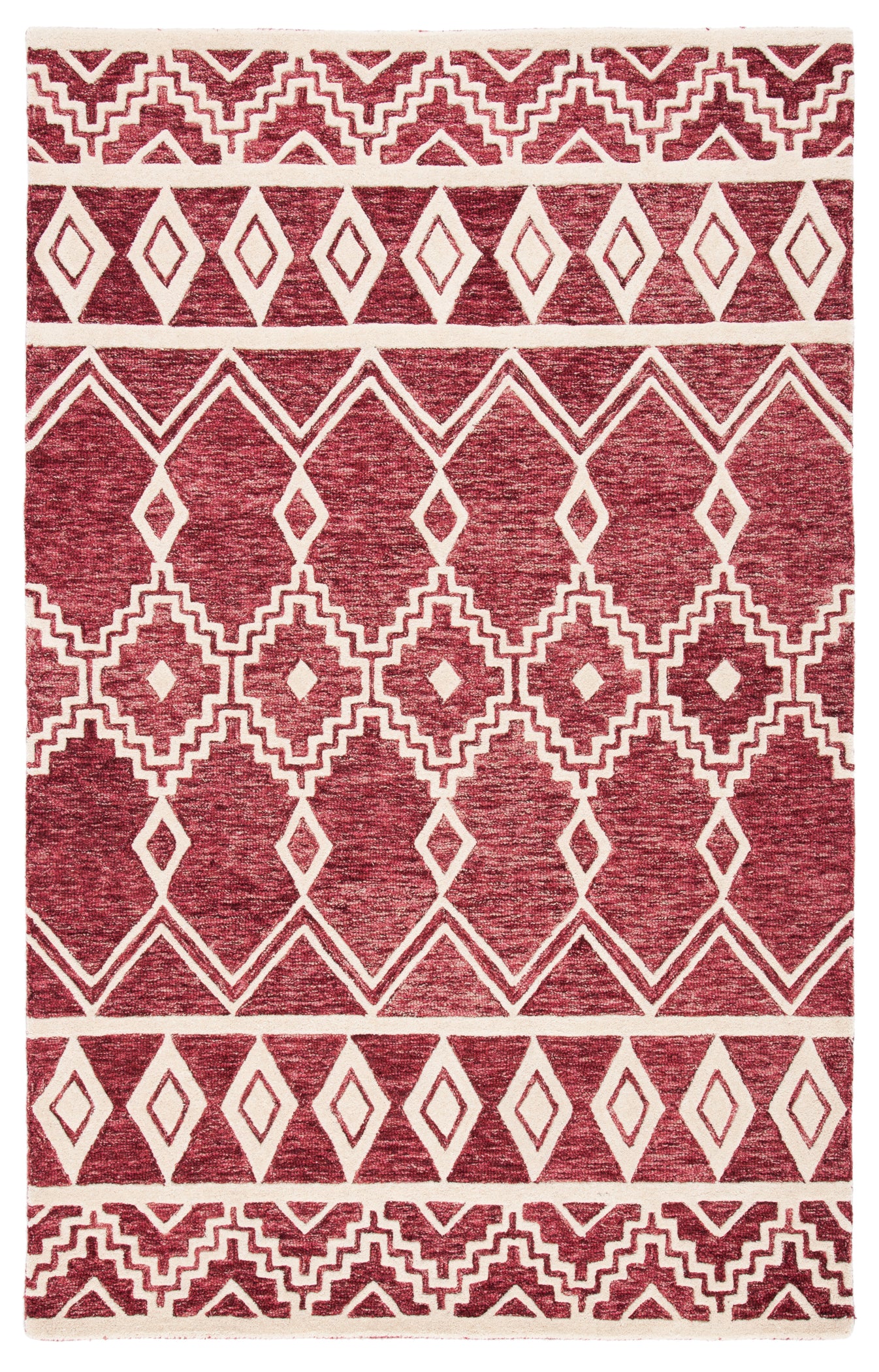 RED / IVORY