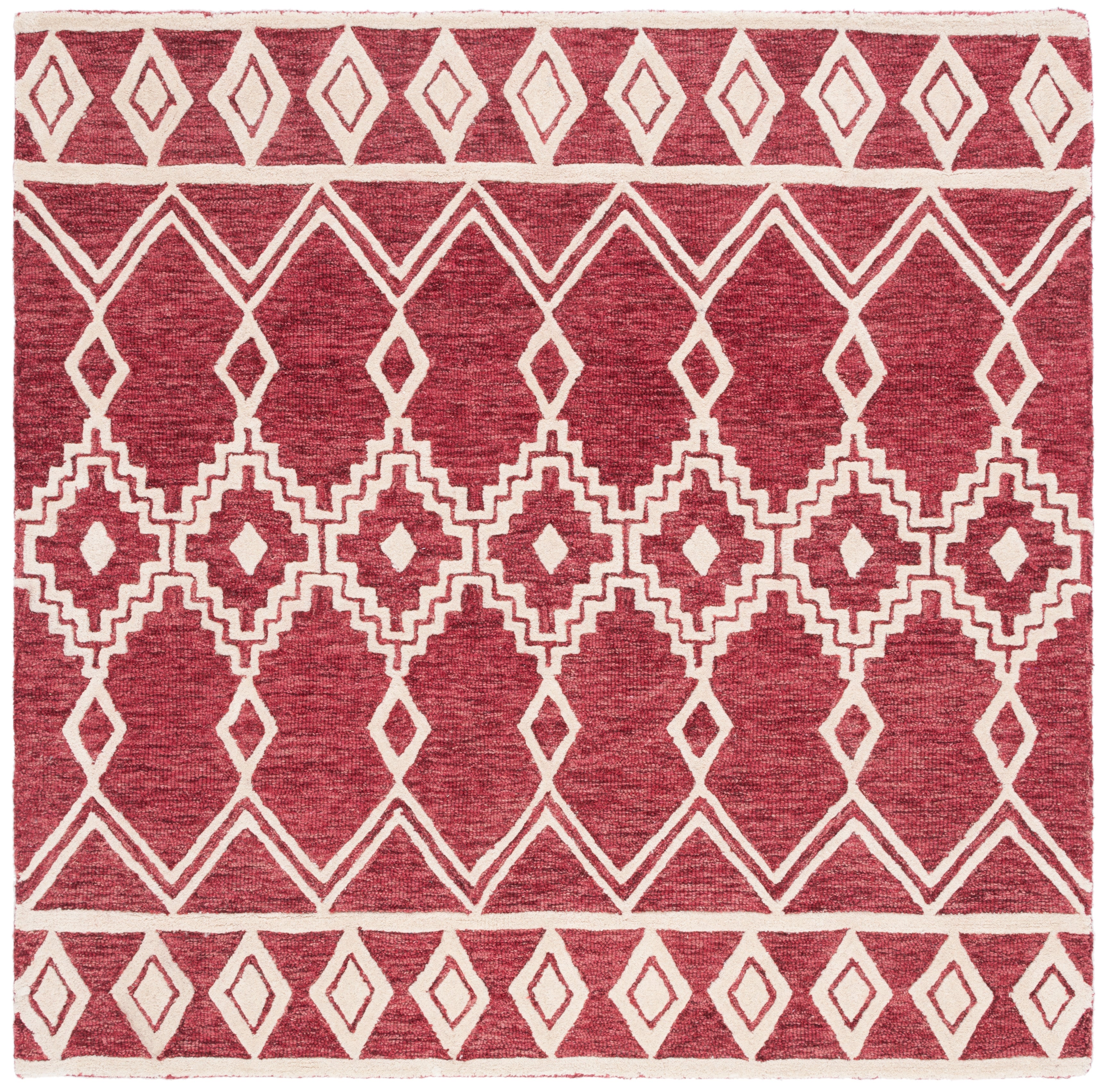 RED / IVORY