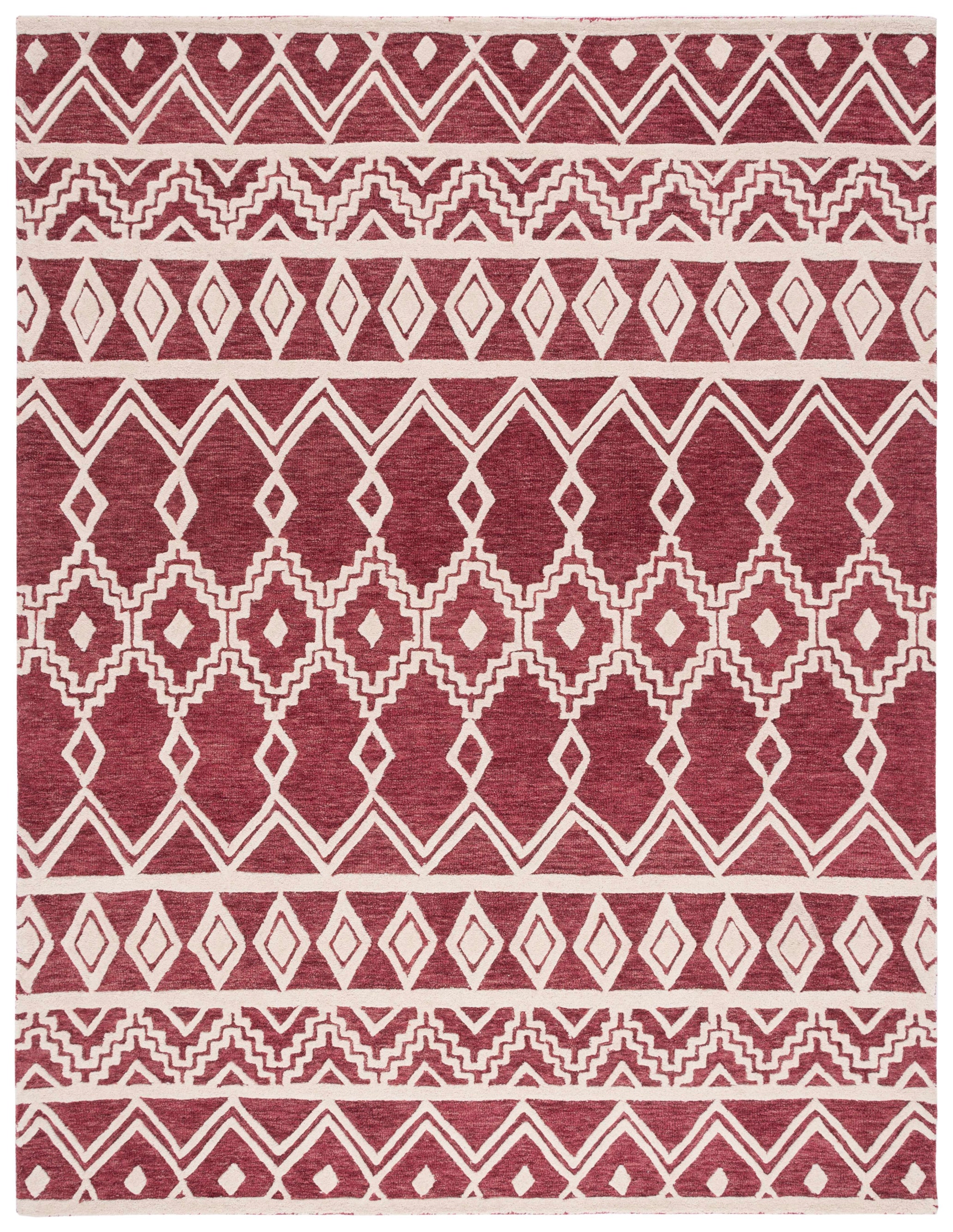 RED / IVORY