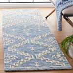 BLUE / IVORY
