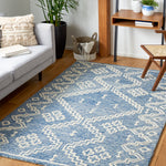 BLUE / IVORY