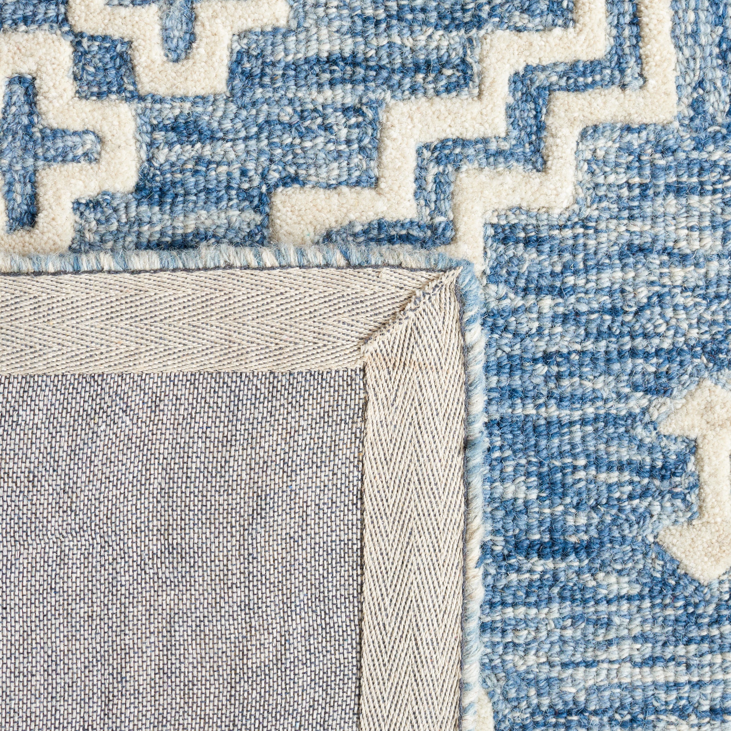 BLUE / IVORY