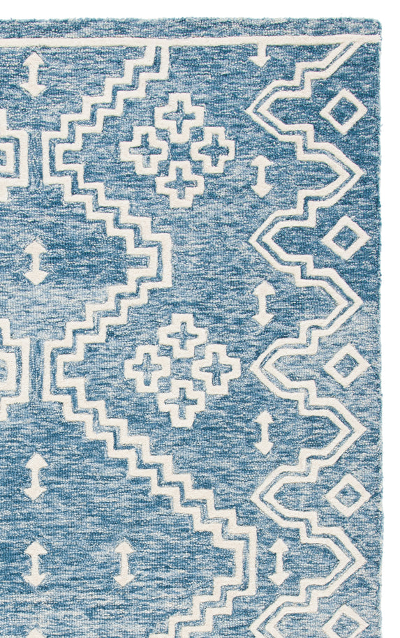 BLUE / IVORY