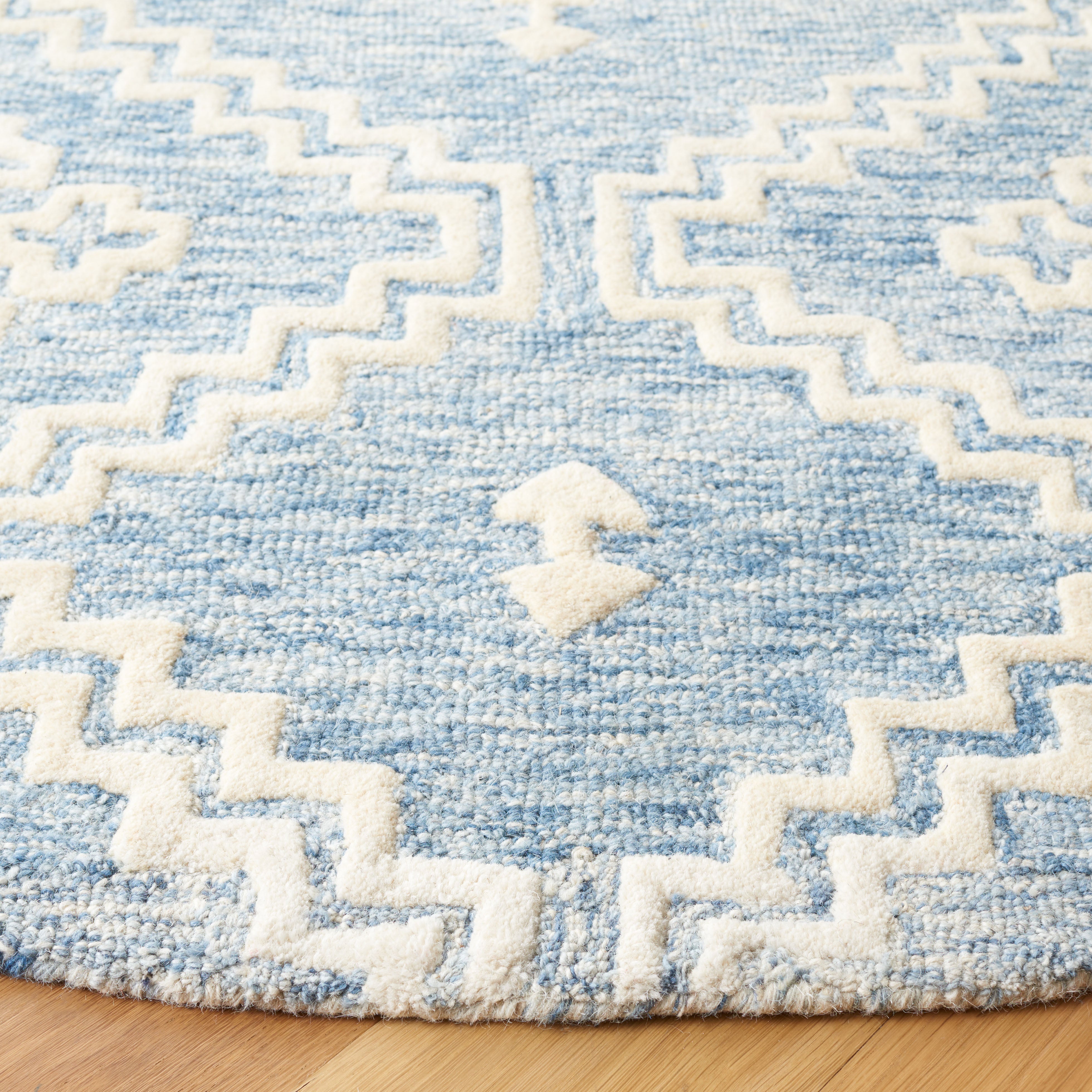 BLUE / IVORY
