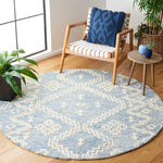 BLUE / IVORY