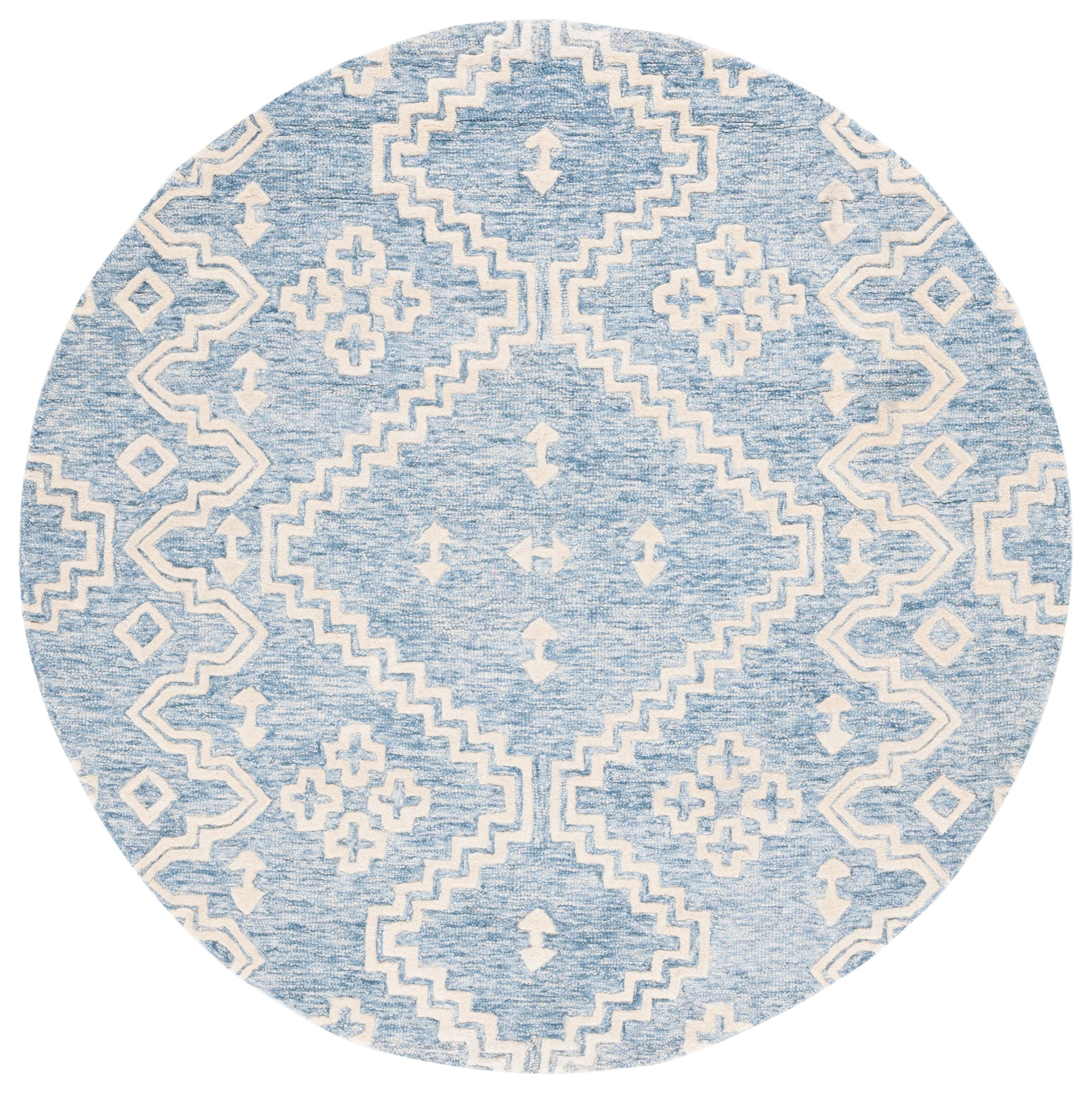 BLUE / IVORY