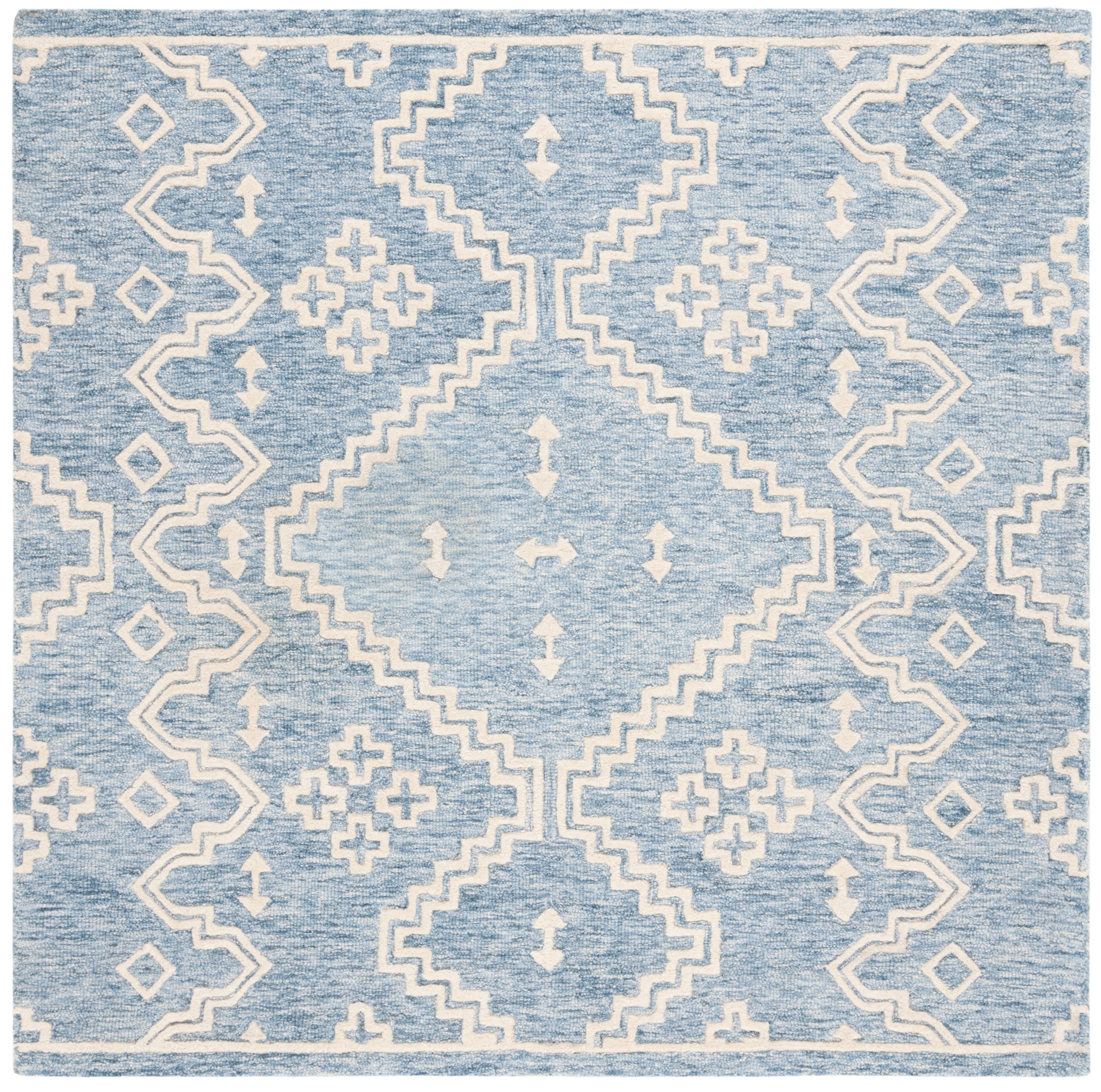 BLUE / IVORY