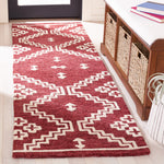 RED / IVORY