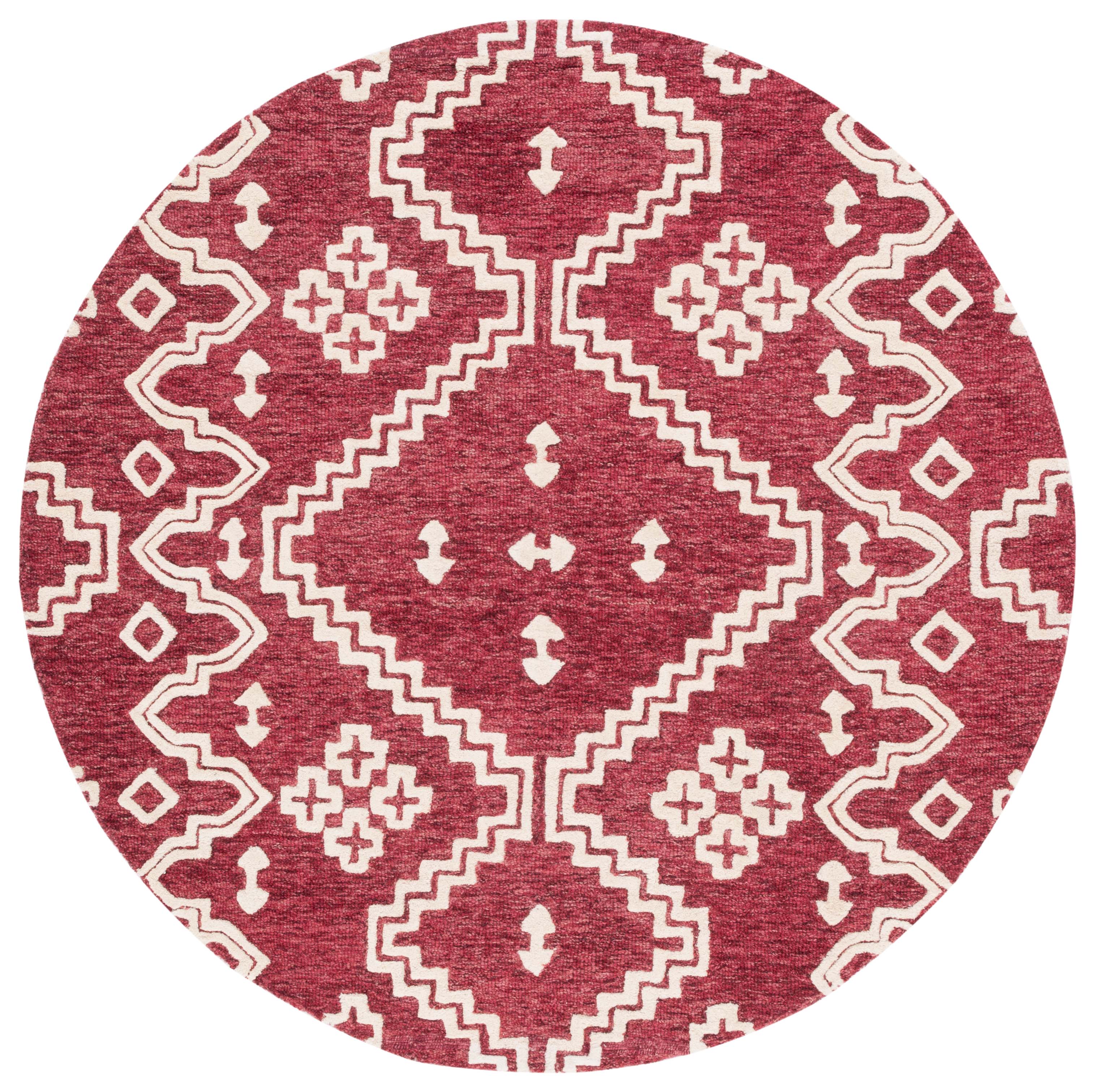 RED / IVORY